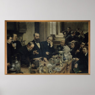 Henri Sainte-Claire Deville Lecturing, 1890 Poster