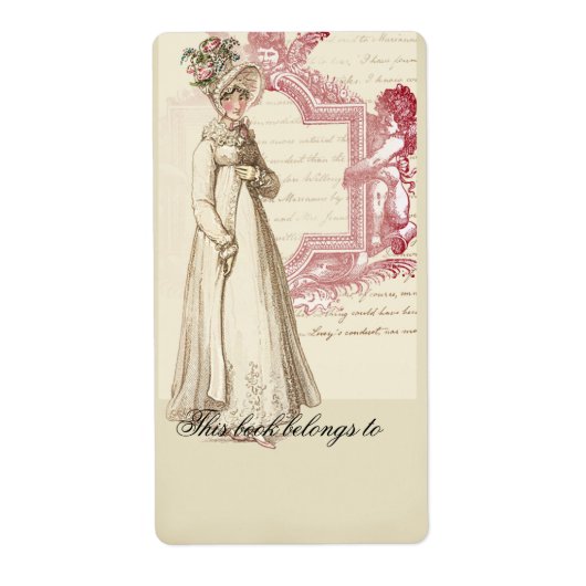 Henrietta Bookplate Etiket (Voorkant)