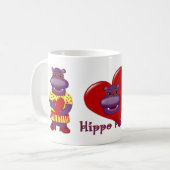 Henrietta Hippo Accroche de la tasse de café (Devant gauche)