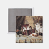 Henriette Ronner-Knip Fond van juwelen Magneet (Voorkant / Achterkant)