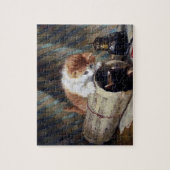  Henriette Ronner-Knip Two Kittens Painting Legpuzzel (Verticaal)