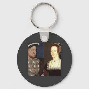 Henry 8th en Anne Boleyn Sleutelhanger