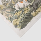 Henry Alken | Hounds on the Hunt Tissuepapier (Detail)