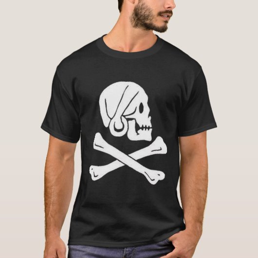 Henry Avery's Jolly Roger T-shirt (Voorkant)
