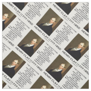 Henry Clay Constitution of United States Posterity Stof