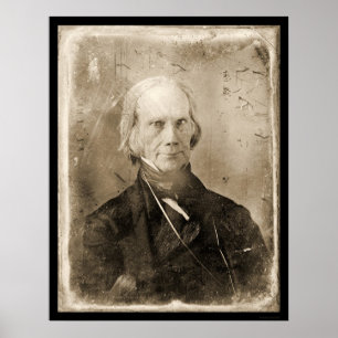 Henry Clay Daguerreotype 1851 Poster