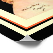  Henry Clive Flapper Girl Poster 16 x 20 (Hoek)