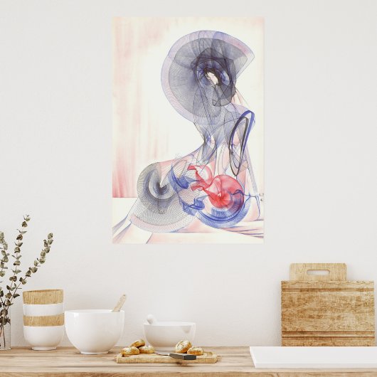 Henry computer art 500 poster (Keuken)