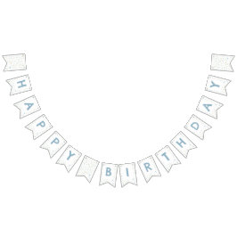 Henry Confetti Waterverf Stippen Bunting Flag Vlaggetjes