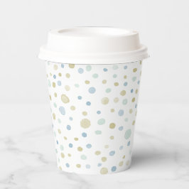 Henry Confetti Waterverf Stippen Paper Cup Papieren Bekers