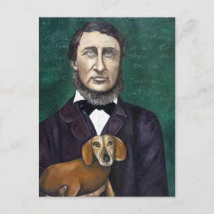 Henry David Thoreau Briefkaart