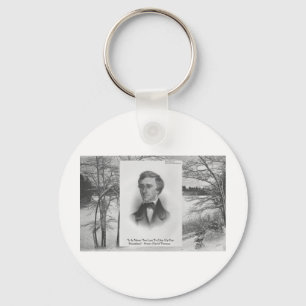 Henry David Thoreau citaat Sleutelhanger