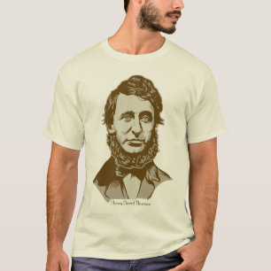 Henry David Thoreau Personalized Quote T-shirt