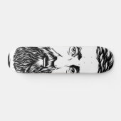 Henry David Thoreau portret Skateboard (Horizontaal)