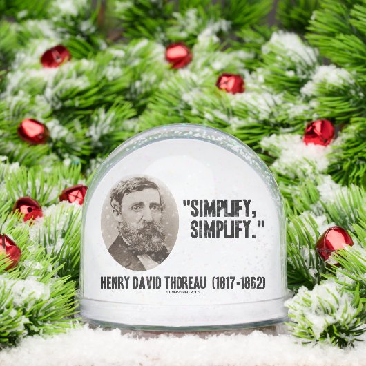 Henry David Thoreau Simplifier la soumission (Noël)