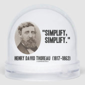 Henry David Thoreau Simplifier la soumission (Arrière)