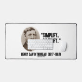 Henry David Thoreau Simplifier la soumission (Clavier et souris)