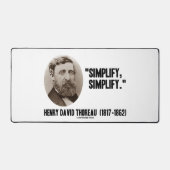 Henry David Thoreau Simplifier la soumission (Recto)