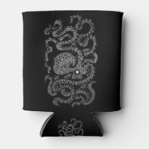 Henry de gelukkige octopus (zwart)