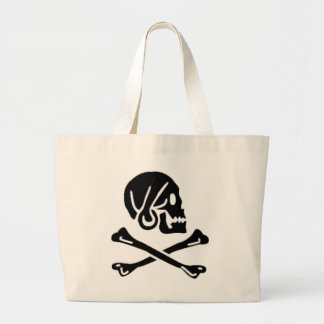 Henry Elke authentieke piratenvlag Grote Tote Bag
