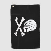 Henry Elke vlag Pirate Flag Golfhanddoek (Voorkant)