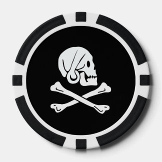 Henry Elke vlag Pirate Flag Poker Chips