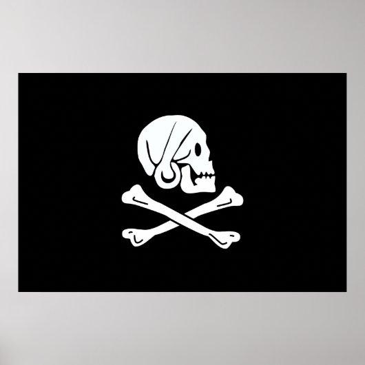 Henry Elke vlag Pirate Flag Poster (Voorkant)
