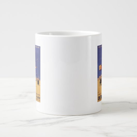 Henry Farman Flies op Issy-les-Moulineaux Jumbo Beker (Voorkant)