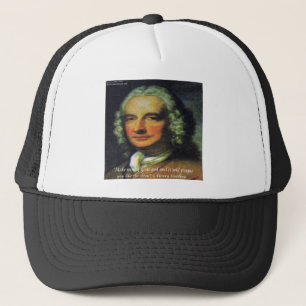 Henry Fielding "Als geld je God is" citaat Trucker Pet