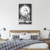 Henry Fielding in de achtenveertigste eeuw Canvas Afdruk (Insitu (Slaapkamer))