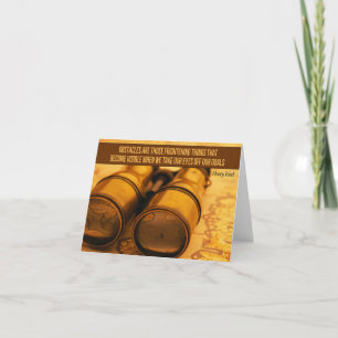 Henry Ford Inspirerend citaat "obstakels" Bedankkaart