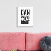 Henry Ford | Inspirerende quote Canvas Afdruk (Insitu (Woonkamer))