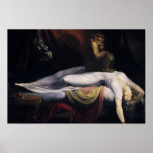 Henry Fuseli - The Nightmare Poster