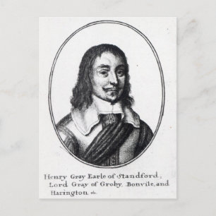 Henry Gray, 1st Earl Stamford Briefkaart