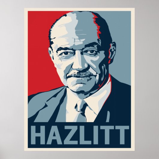 Henry Hazlitt Poster (Voorkant)