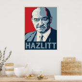 Henry Hazlitt Poster (Keuken)
