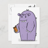 Henry Loves Chocolate - Briefkaart (Voorkant / Achterkant)