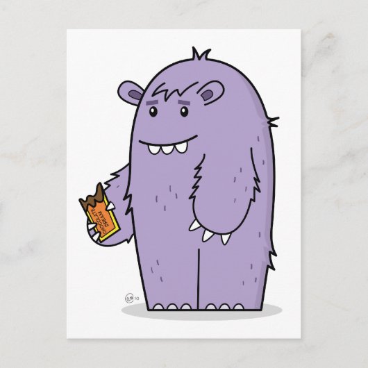 Henry Loves Chocolate - Briefkaart (Voorkant)