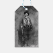 Henry McCarty Billy, het Outlaw Kind van het Oude  Cadeaulabel (Achterkant)
