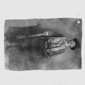 Henry McCarty Billy, het Outlaw Kind van het Oude  Golfhanddoek (Horizontaal)