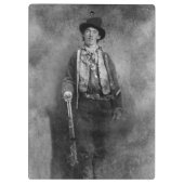 Henry McCarty Billy, het Outlaw Kind van het Oude  Klembord (Achterkant)