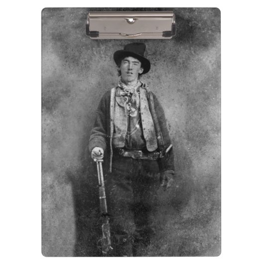Henry McCarty Billy, het Outlaw Kind van het Oude  Klembord (Voorkant)