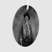 Henry McCarty Billy, het Outlaw Kind van het Oude  Ornament (voorkant)