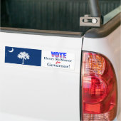 Henry McMaster voor Gouverneur Bumpersticker (Op Truck)