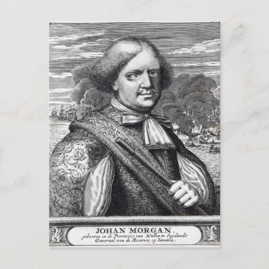 Henry Morgan, 1678 Briefkaart (Voorkant)