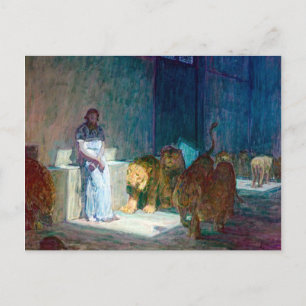 Henry Ossawa Tanner Daniel in the Lions' Den Briefkaart