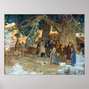 Henry Ossawa Tanner Hij heeft de zieke gehoord Poster