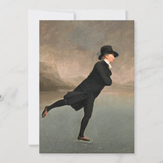 Henry Raeburn - De Schaatsende Dominee Bedankkaart