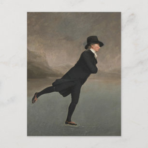 Henry Raeburn - The Skating Minister Briefkaart