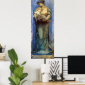 Henry Raymond Thompson: O Heilige Nacht Poster (Thuiskantoor)